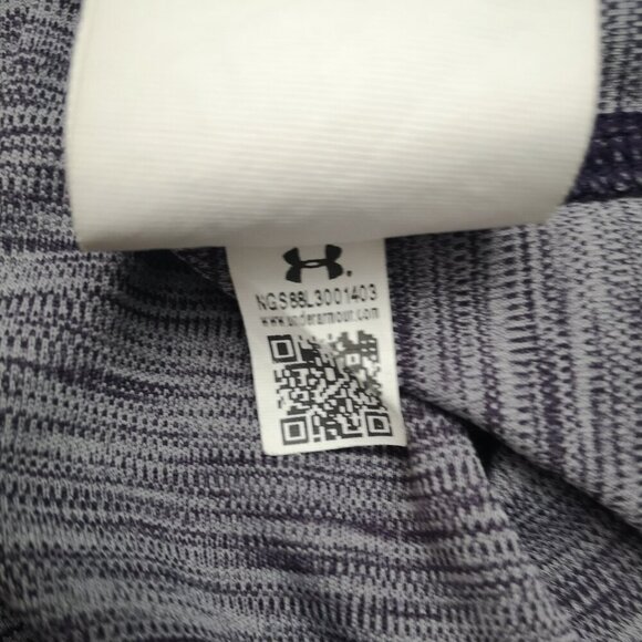 Under Armour Heat Gear Ladies Size Large Purple Lightweight Scuba Hoodie - Picture 9 of 12